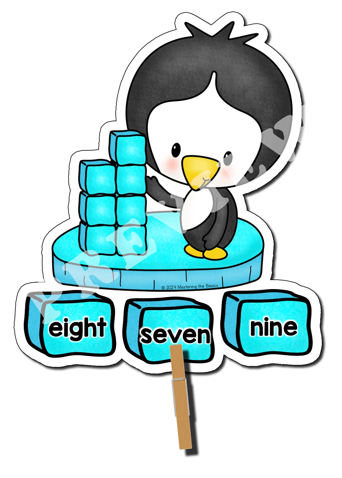 Penguin Ice Cube Counting